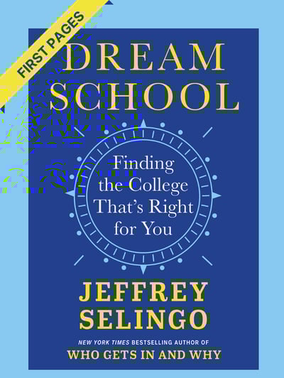 First pages of Dream School cover