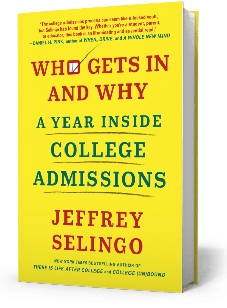 Cover of Who Gets In and Why, New York Times Notable book of 2020
