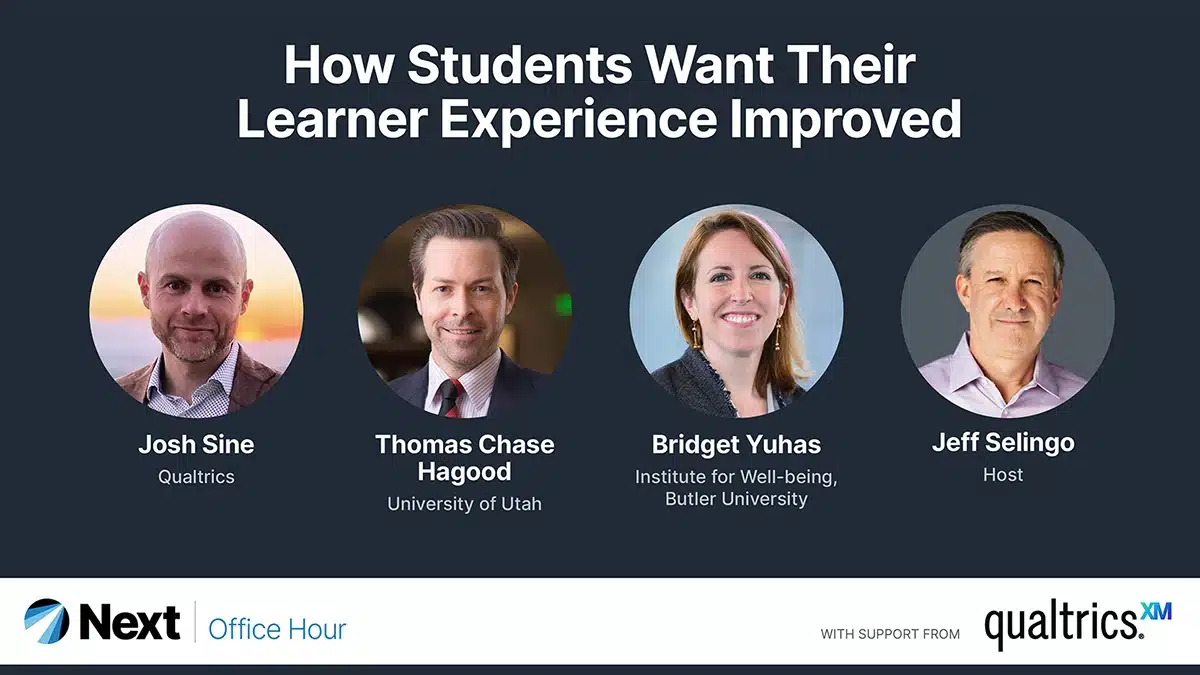 How Students Want Their Learner Experience Improved June 20
